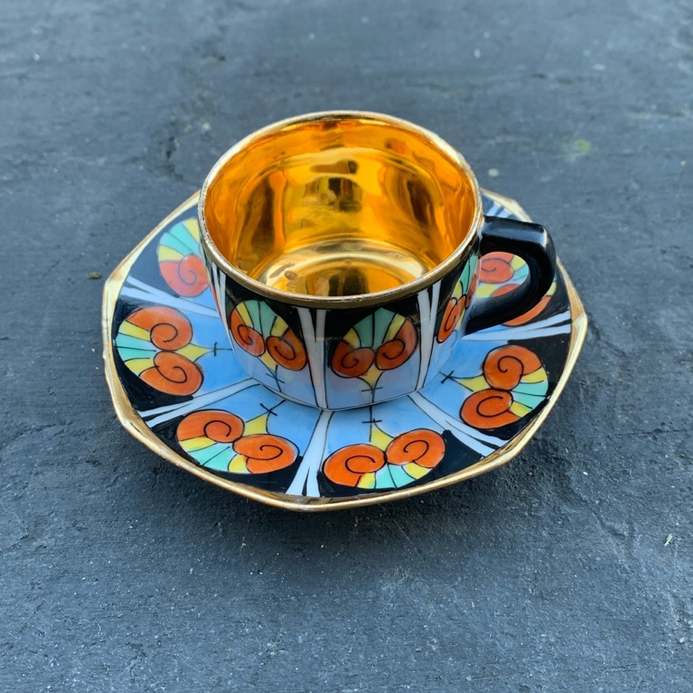 Antique Weimar tea cup